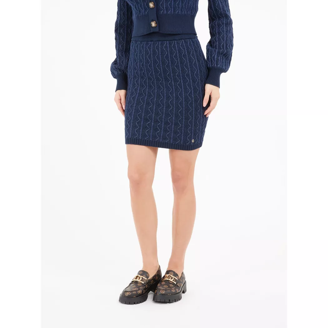 Guess - Rock, für Damen, Blau, Größe L 2
