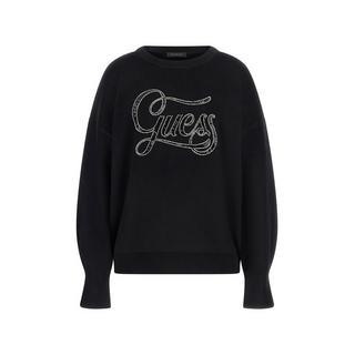 GUESS Pullover mit Strass-Logo  