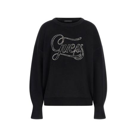GUESS Pullover mit Strass-Logo  