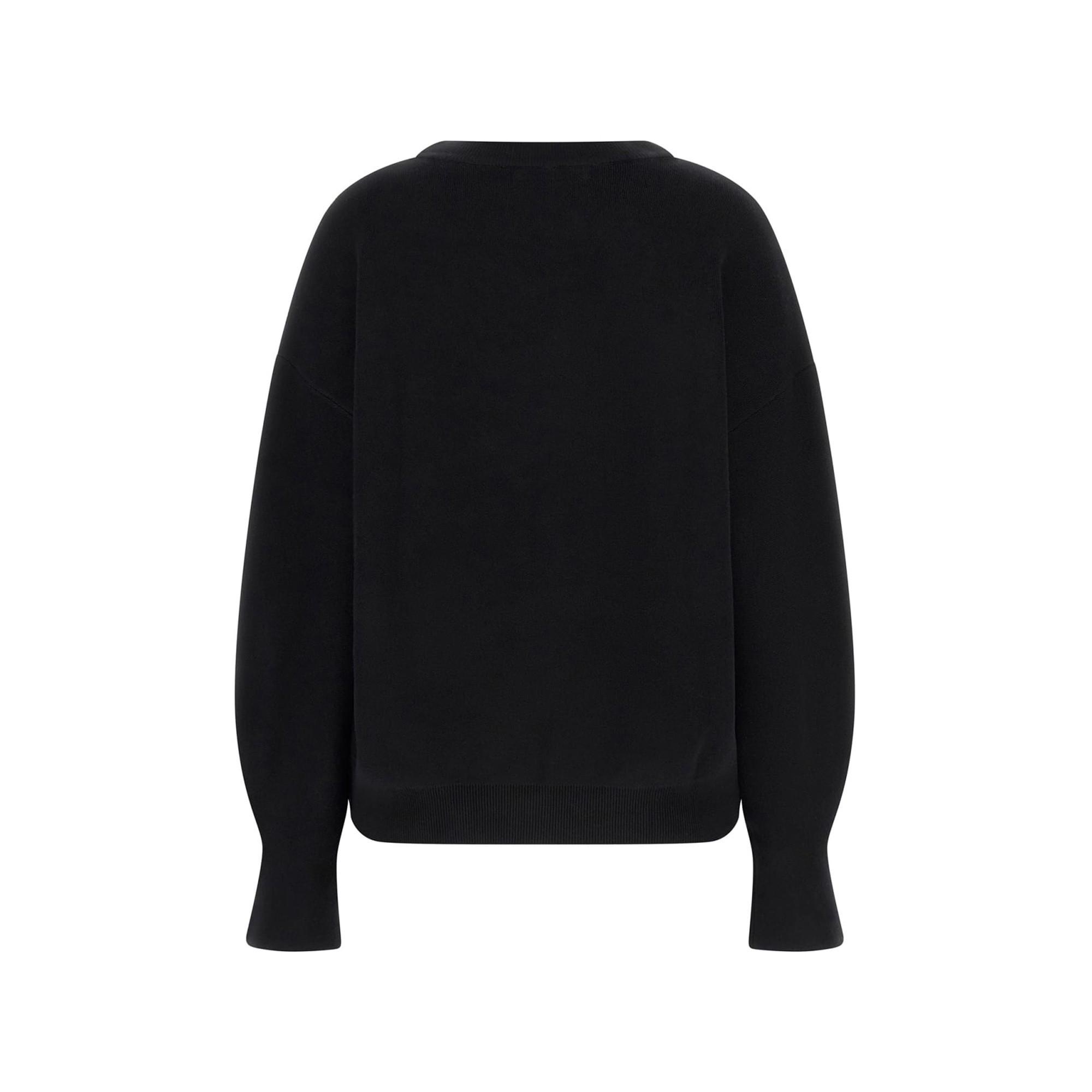 GUESS Pullover mit Strass-Logo  