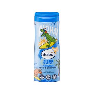 Balea  Douche et shampooing 2en1 pour enfants Surfosaurus 