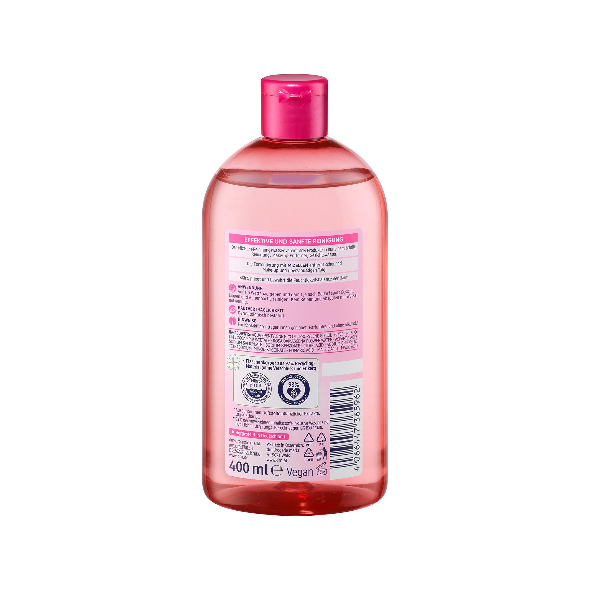 Balea  Eau micellaire Rose 