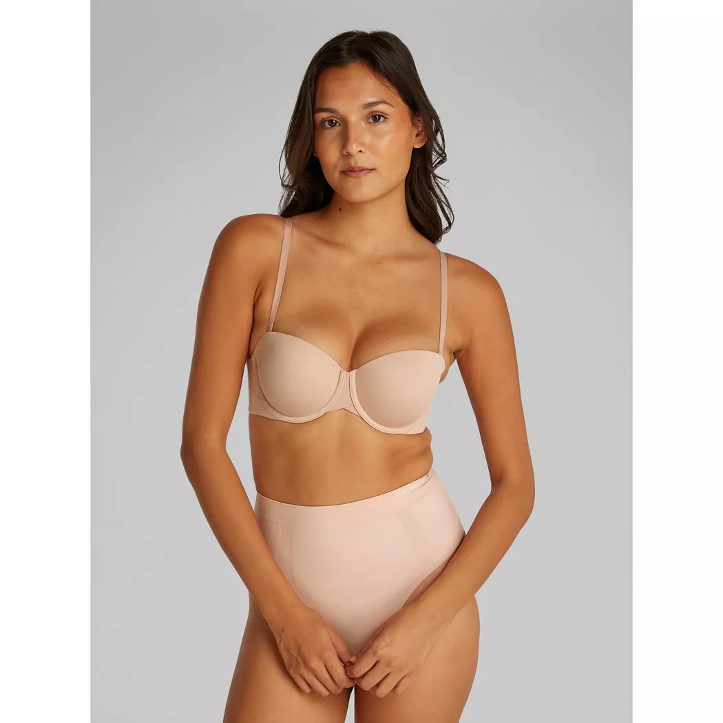 Calvin Klein Soutien-gorge Lv00qf7537 Strapless Cedar 75 Femme