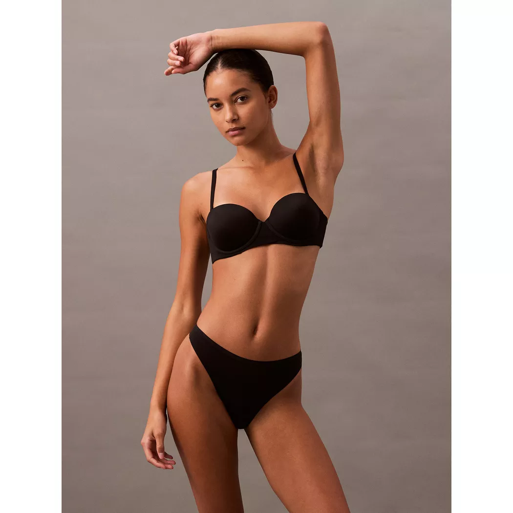 Calvin Klein String Lv00qf8444 Black XL Femme 5