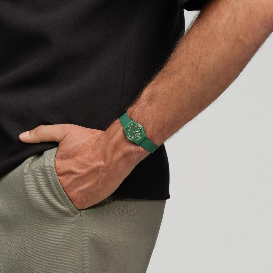 swatch NOTES OF PECAN Analoguhr 