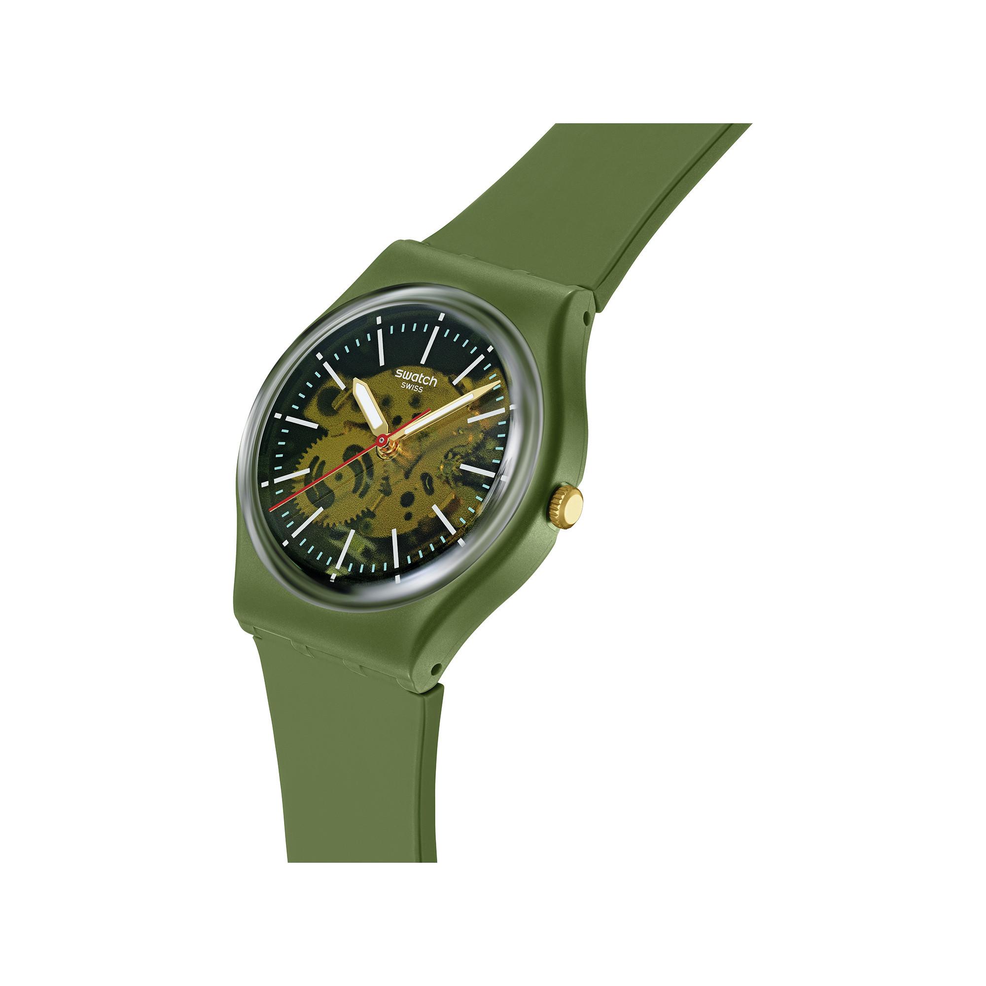 swatch THRU THE GREENERY Orologio analogico 