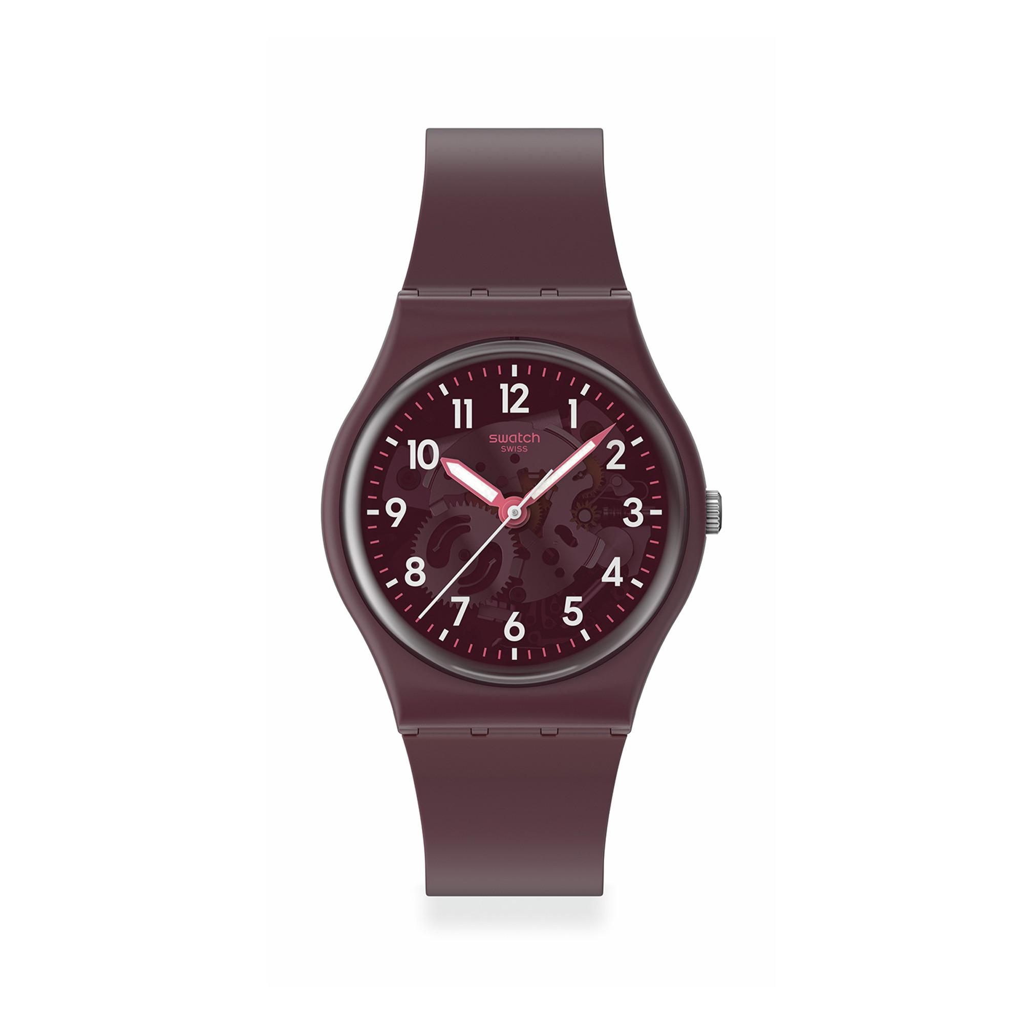 swatch THRU THE CROWN GLASS Orologio analogico 