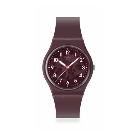 swatch THRU THE CROWN GLASS Orologio analogico 