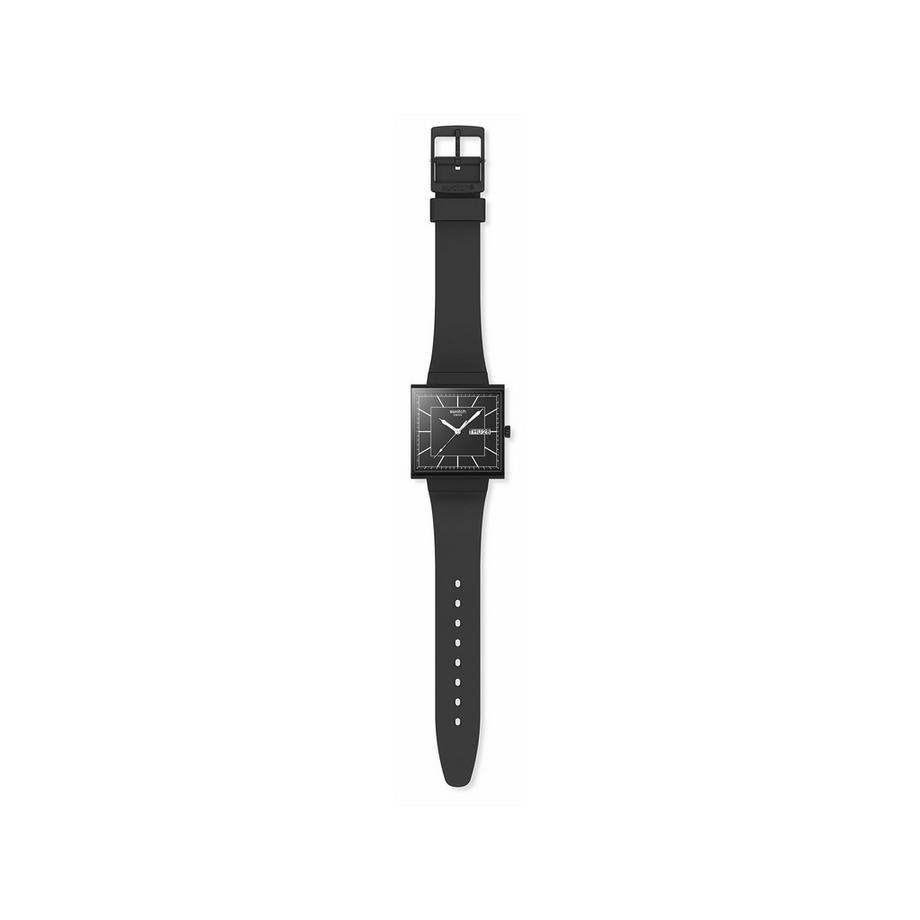 swatch WHAT IF…BLACKAGAIN? Orologio analogico 