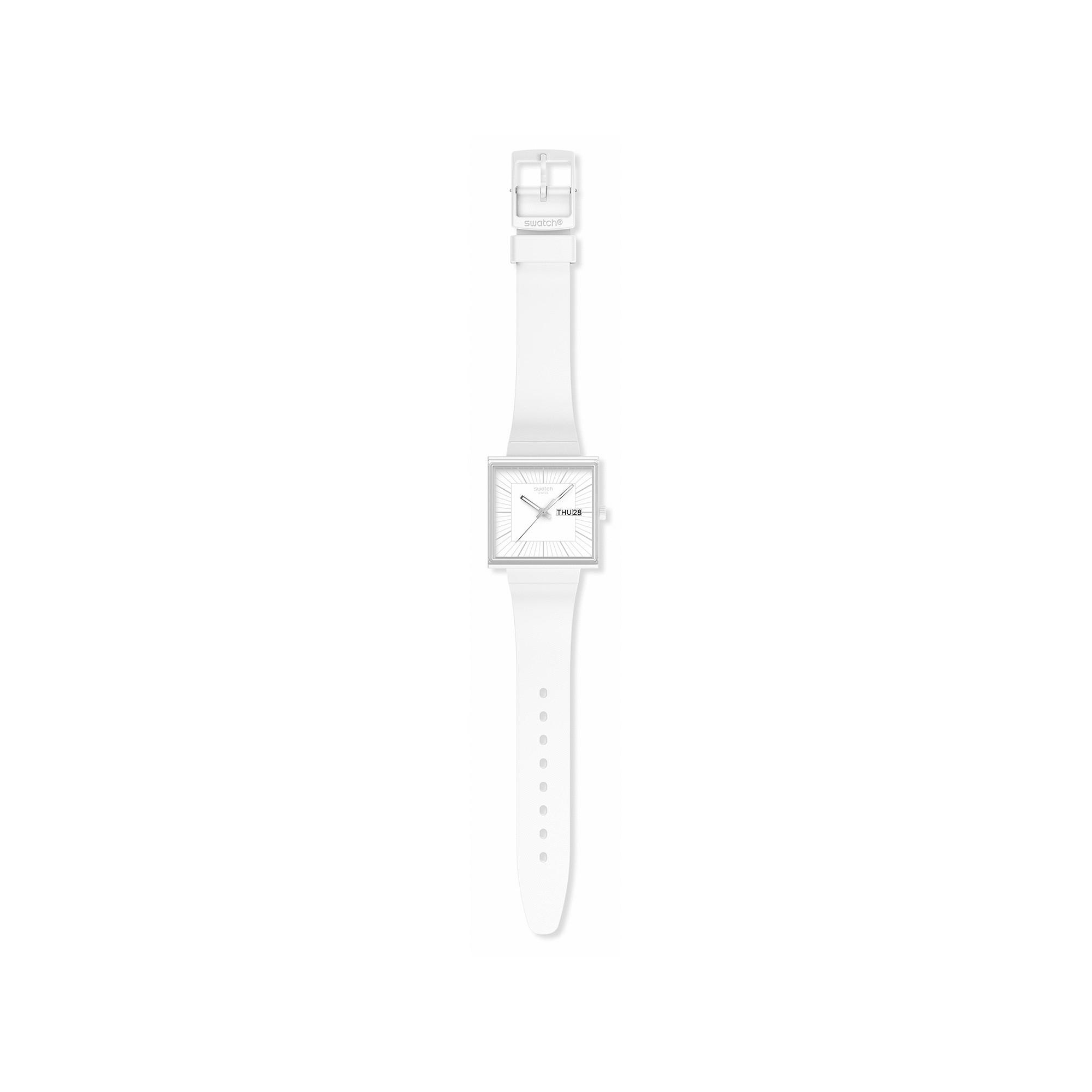 swatch WHAT IF…ALLWHITE?             Analoguhr 