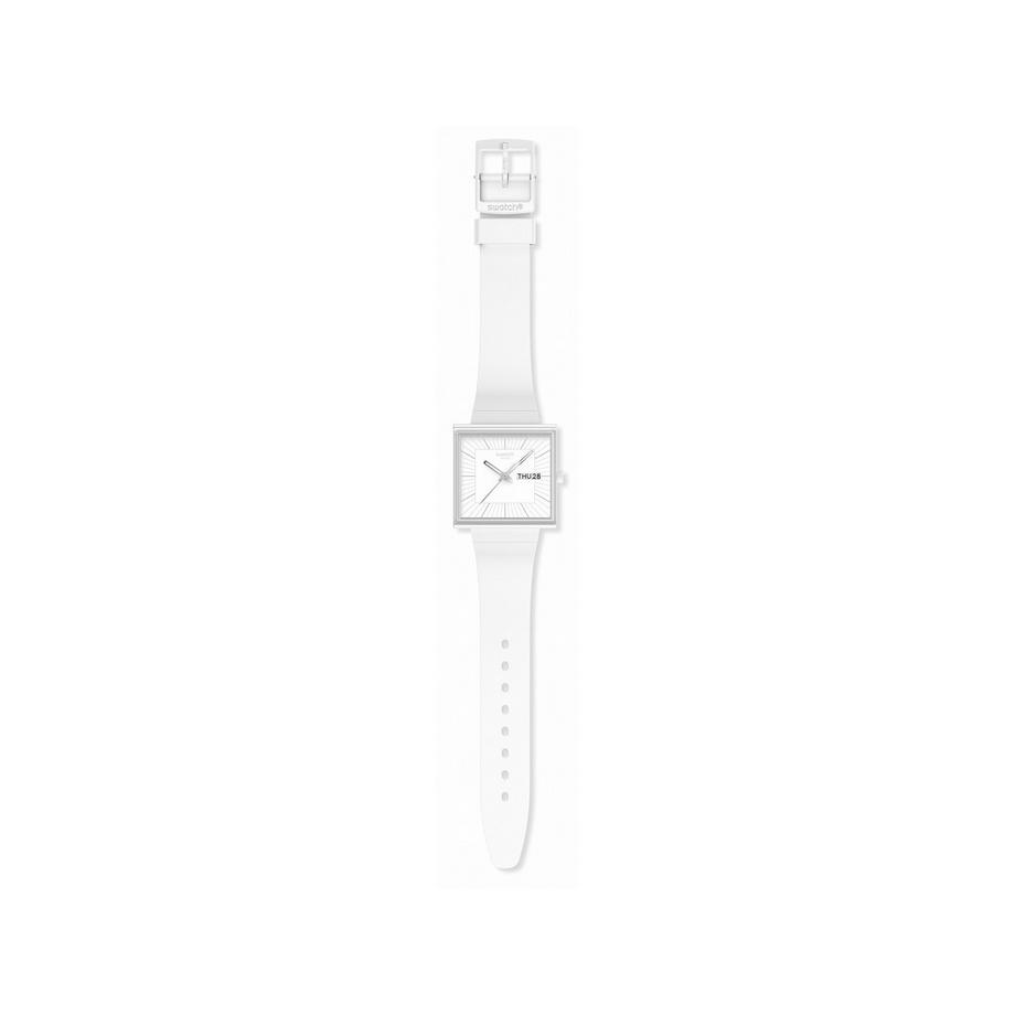 swatch WHAT IF…ALLWHITE?             Orologio analogico 