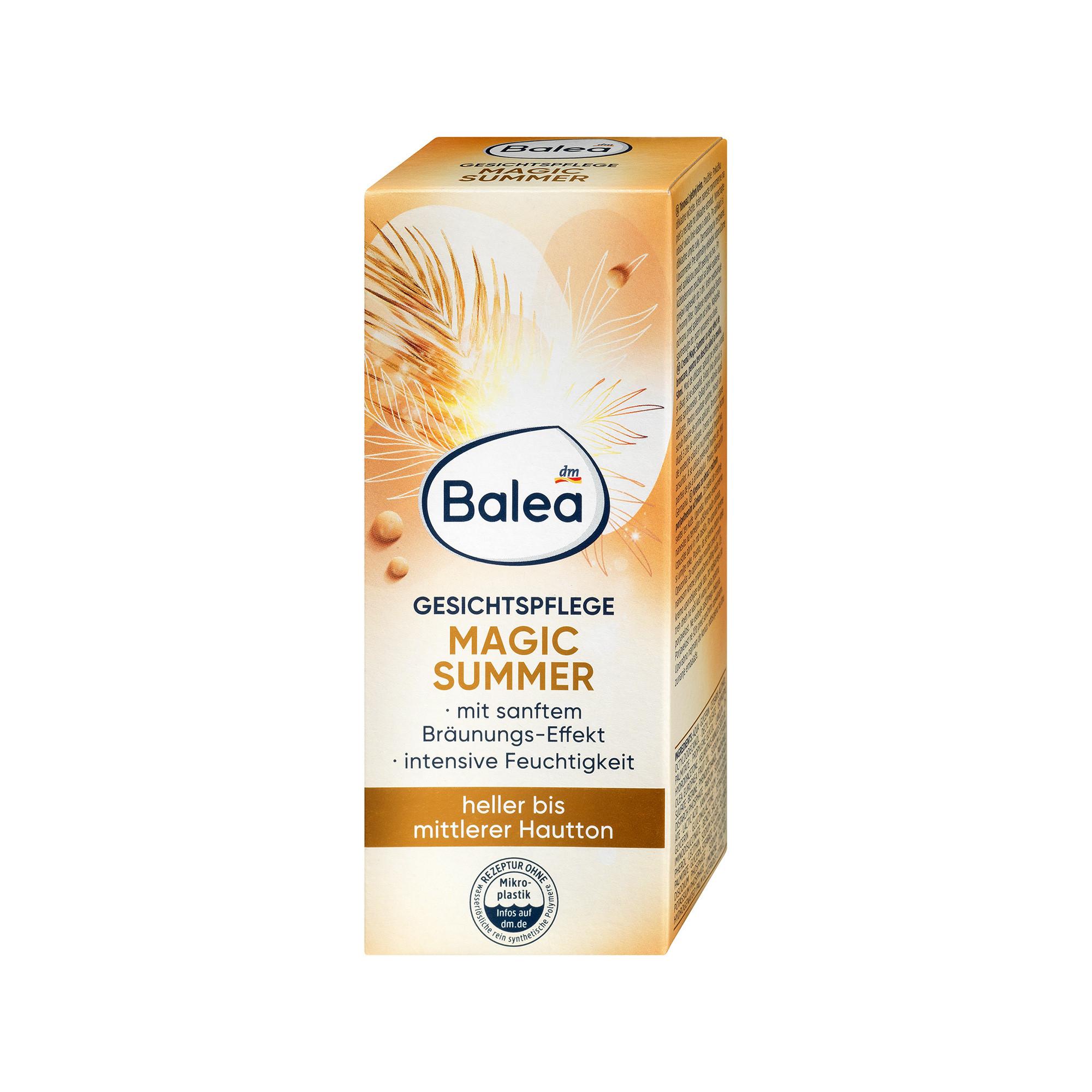 Balea  Crème pour le visage Magic Summer 