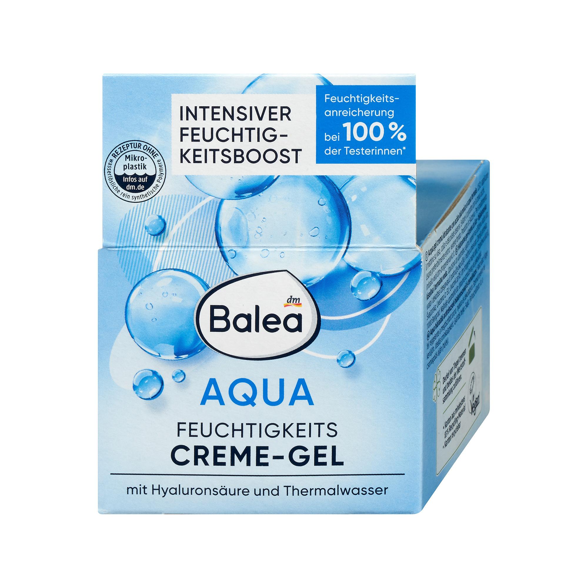 Balea  Crème pour le visage Gel Aqua 