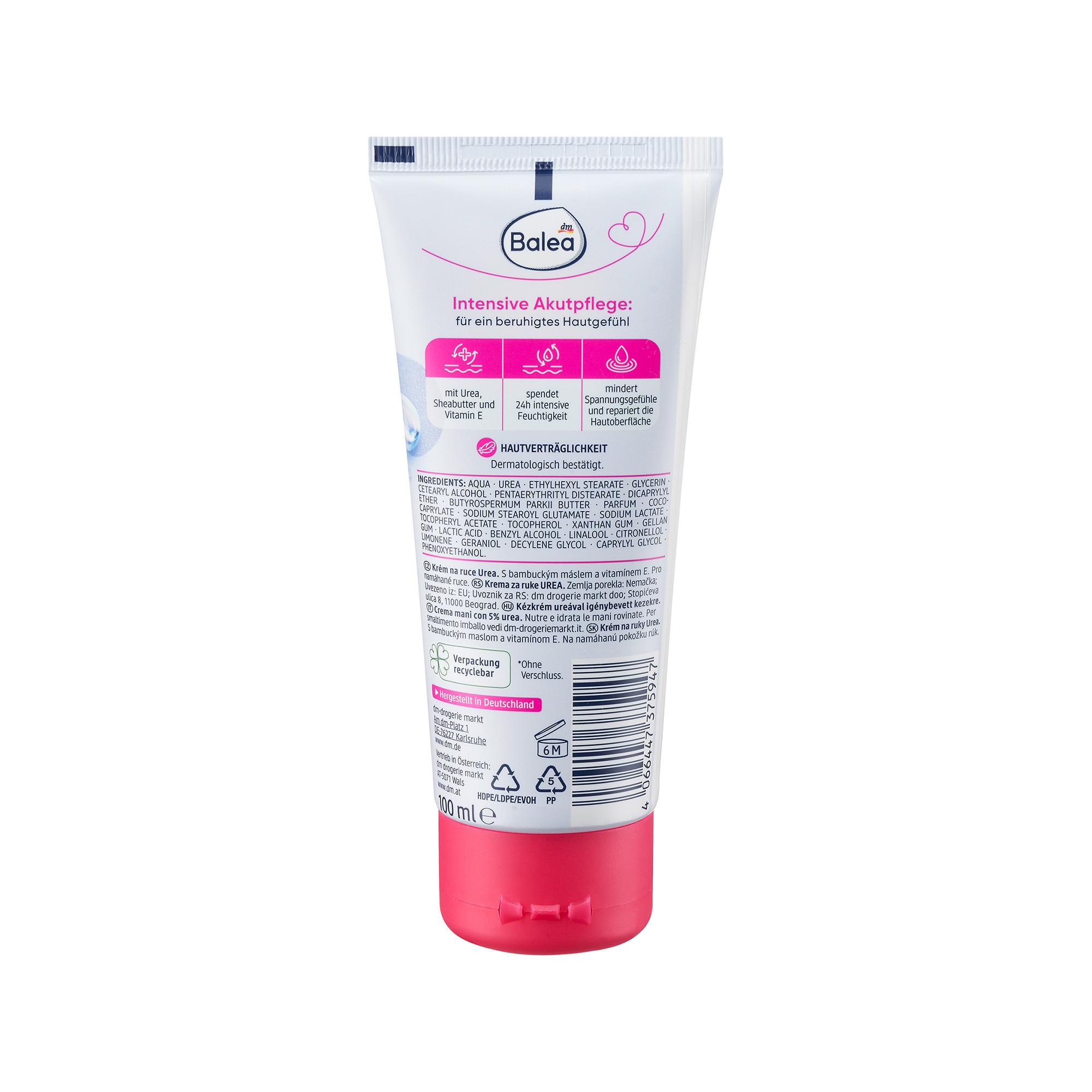 Balea  Handcreme 5% Urea 