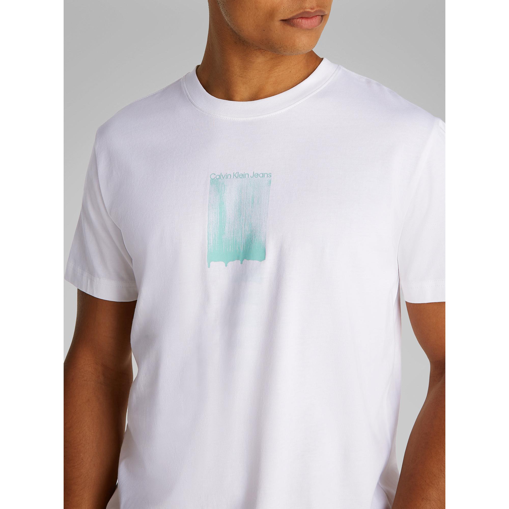 Calvin Klein Jeans BRUSH STROKE GRAPHIC TEE T-shirt 