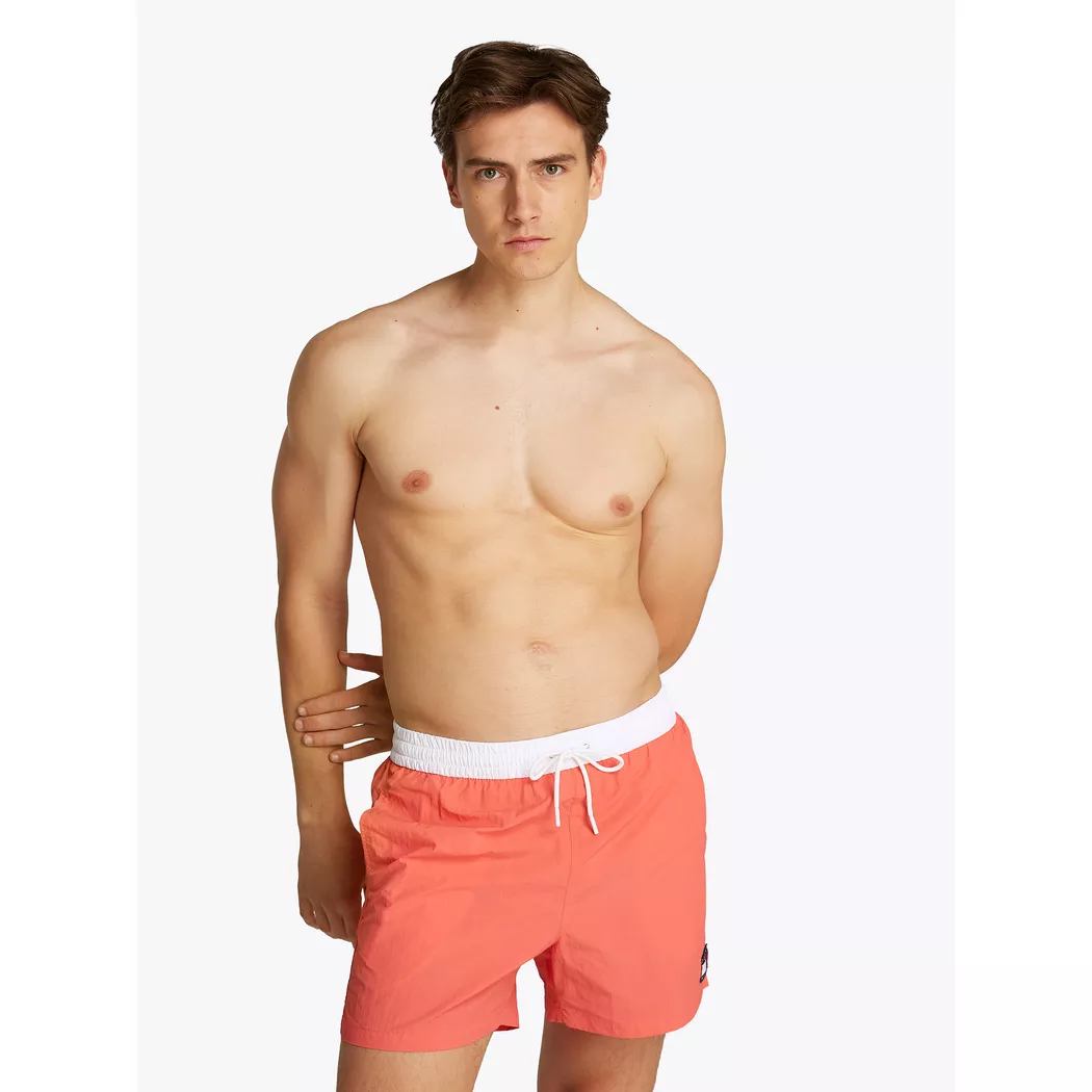 Tommy Hilfiger Short De Bain Um0um03474 Trunk Mid Red S Homme 2
