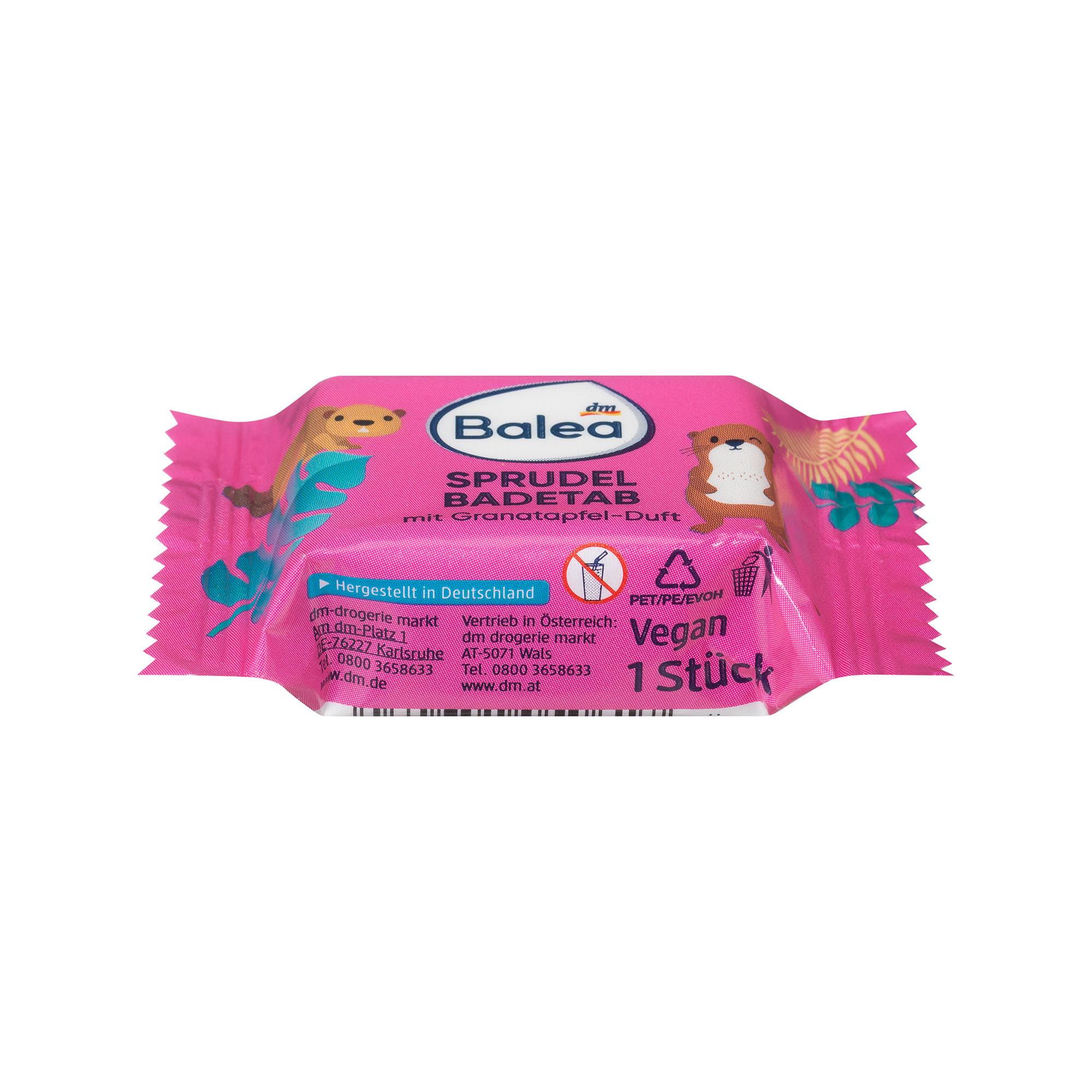 Balea  Sprudelbadetab, Zufallsauswahl 