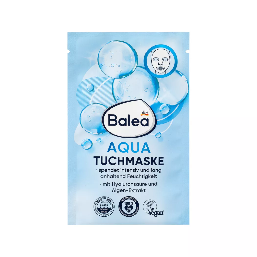 Balea - Tuchmaske Aqua, 1 Stück