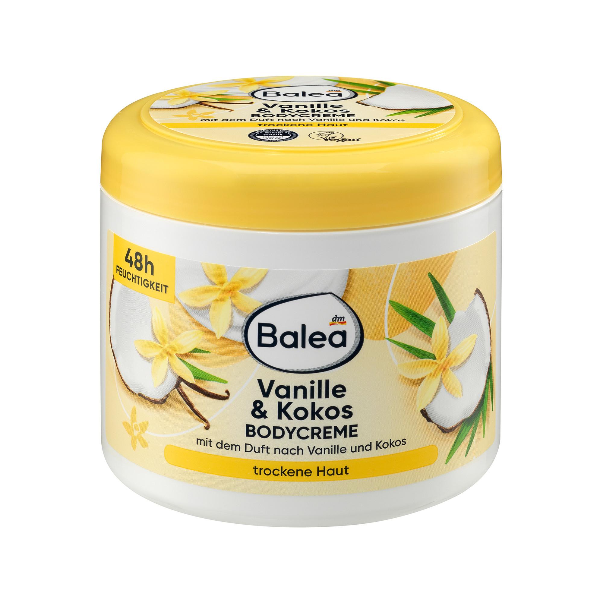 Balea  Crème pour le corps vanille & cocoBalea Bodycreme Van.&Coc 500ml 