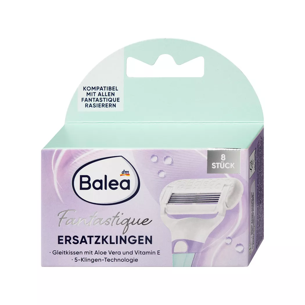 Balea - Ersatzklingen Fantastique, 8 Stück