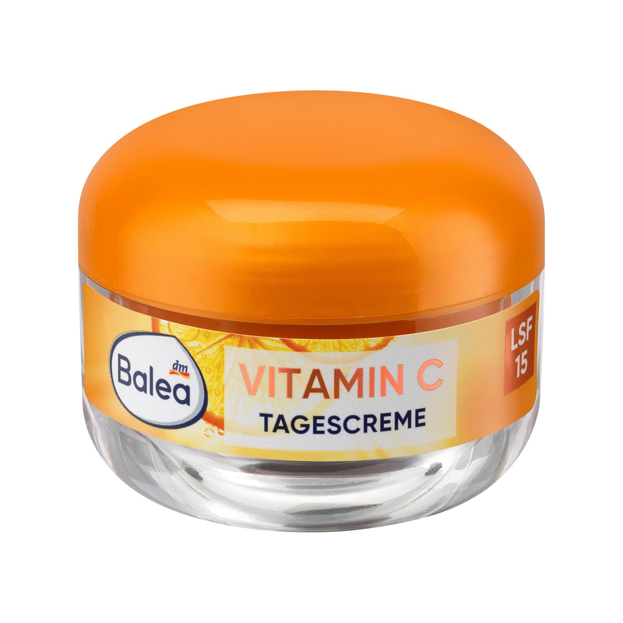 Balea  Crema viso alla vitamina C SPF 15 