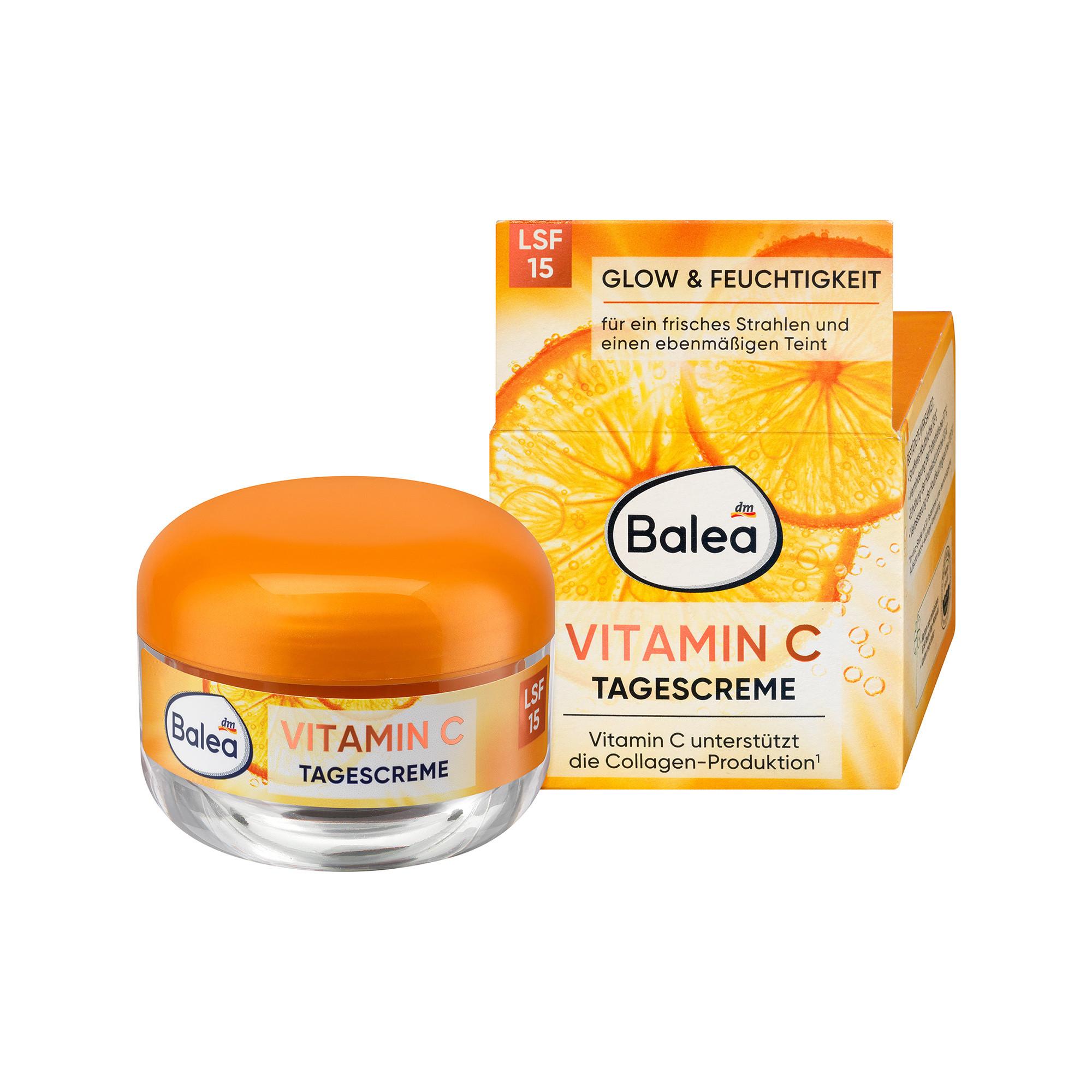 Balea  Gesichtscreme Vitamin C LSF 15 