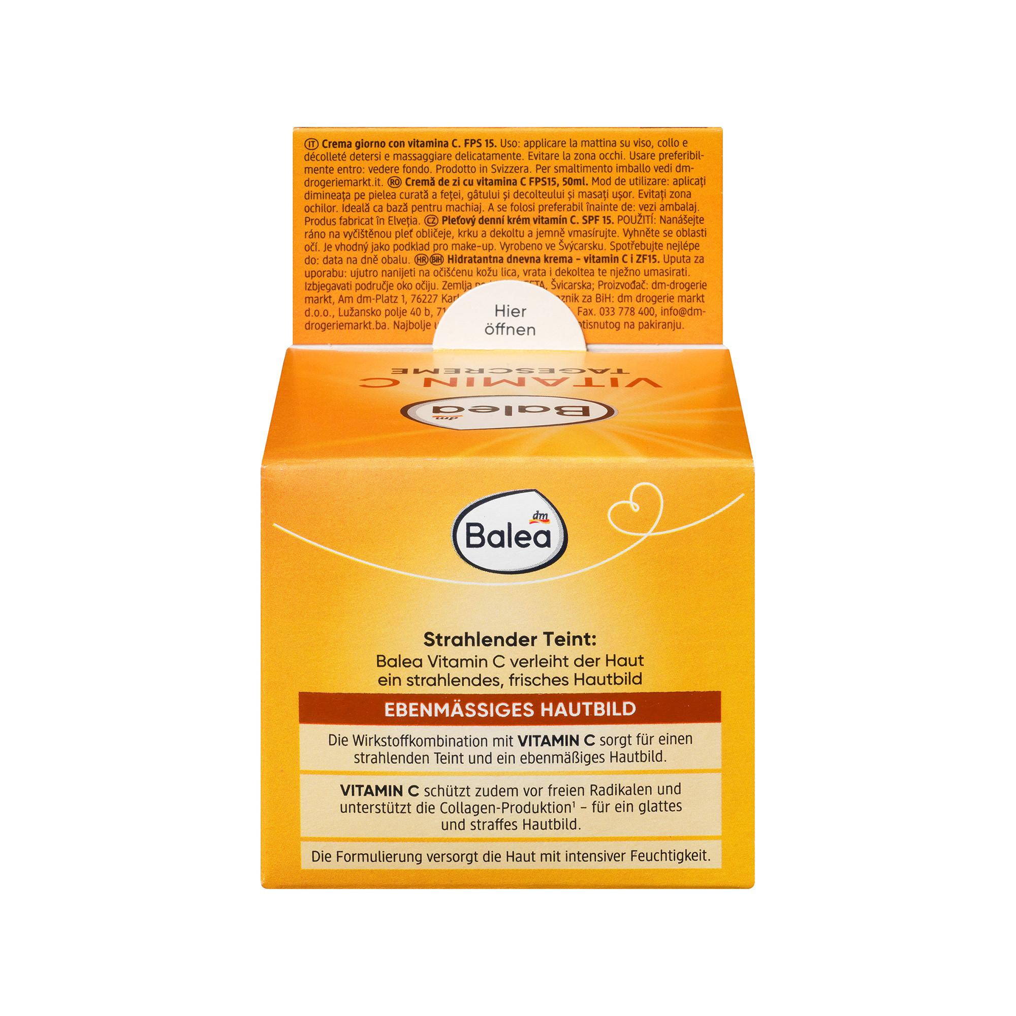 Balea  Gesichtscreme Vitamin C LSF 15 