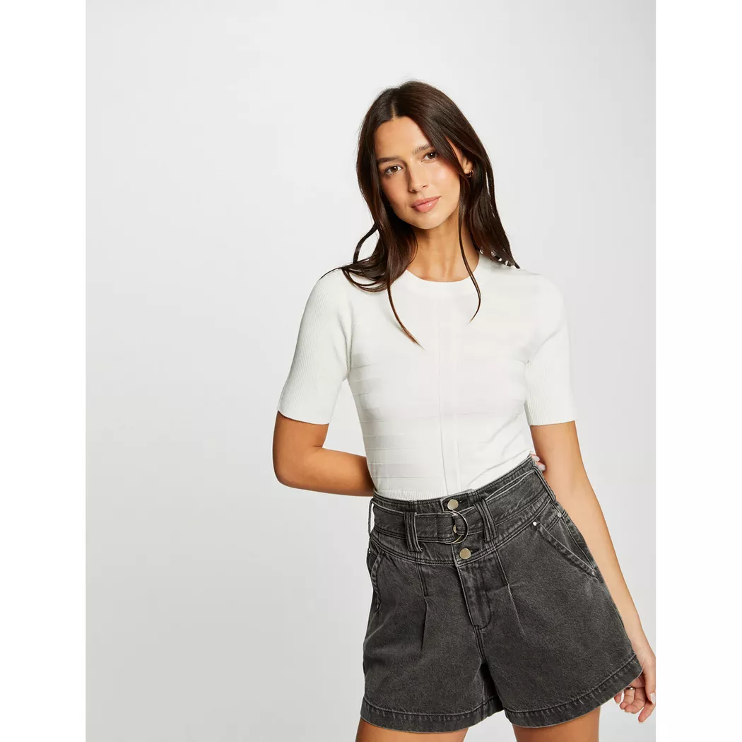 Morgan - Pullover, für Damen, Ecru, Größe XS