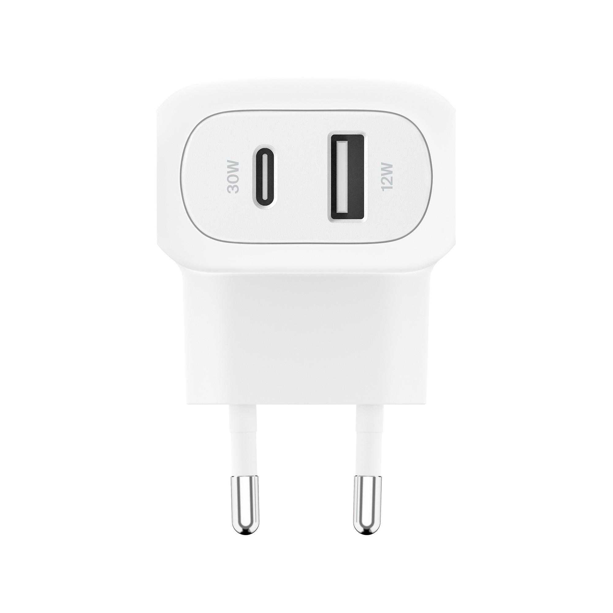 belkin Boost Charge 37W USB-C USB-A Dual Wall Charger Adaptateur secteur USB 