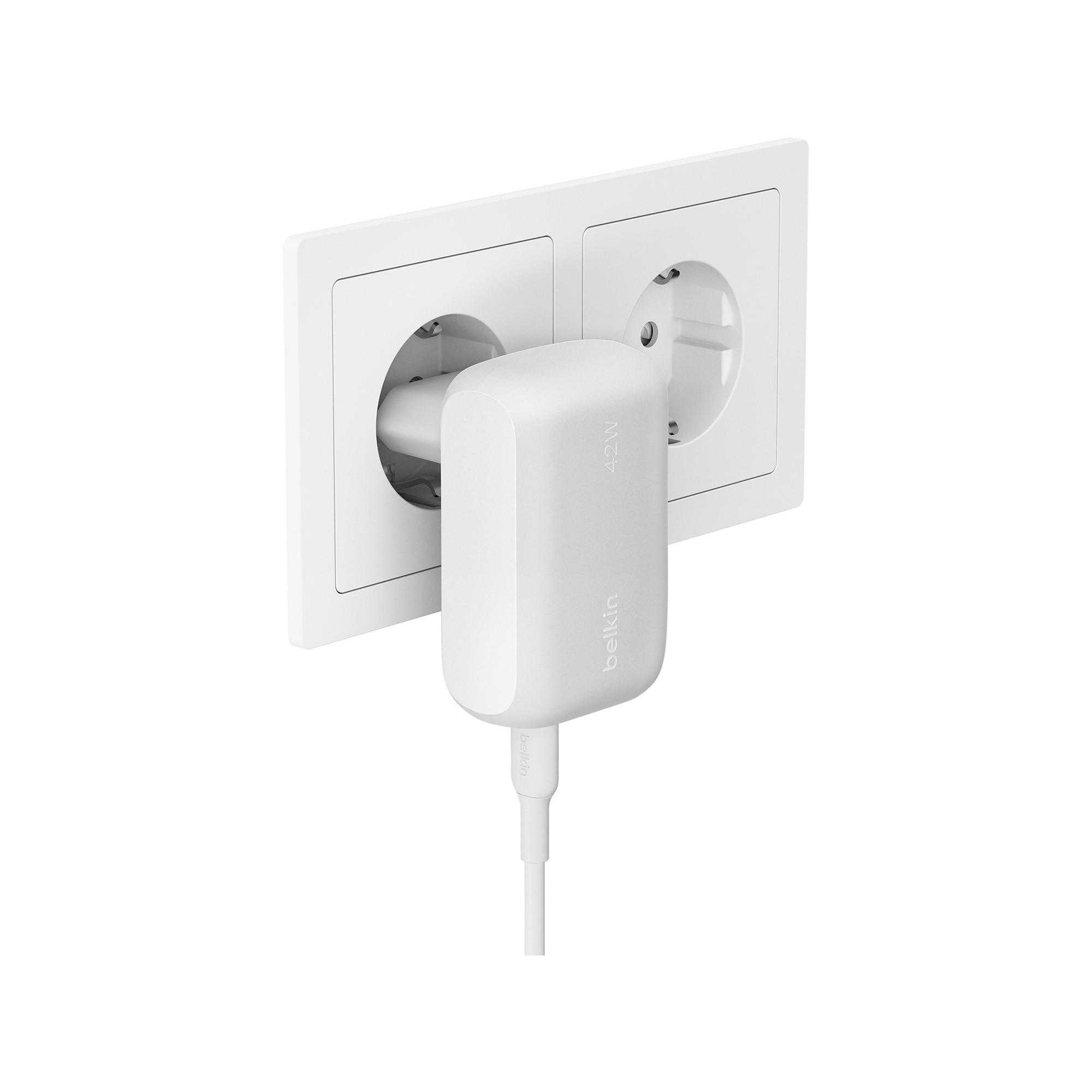 belkin Boost Charge 37W USB-C USB-A Dual Wall Charger Adaptateur secteur USB 