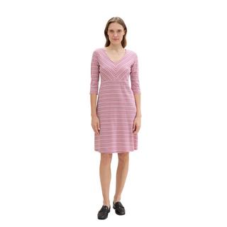 TOM TAILOR Bedrucktes V-Ausschnitt Kleid  