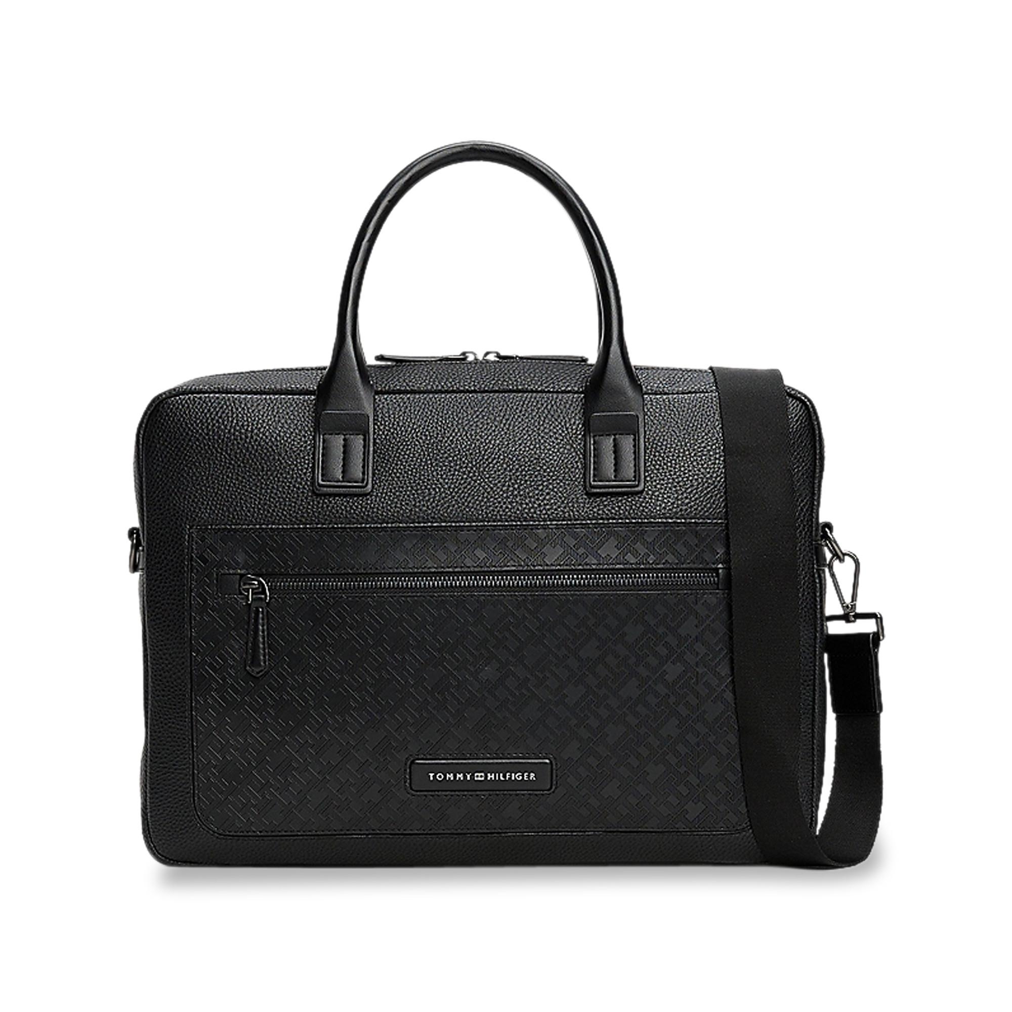 TOMMY HILFIGER TH MONOGRAM COMPUTERBAG Borsa a tracolla 