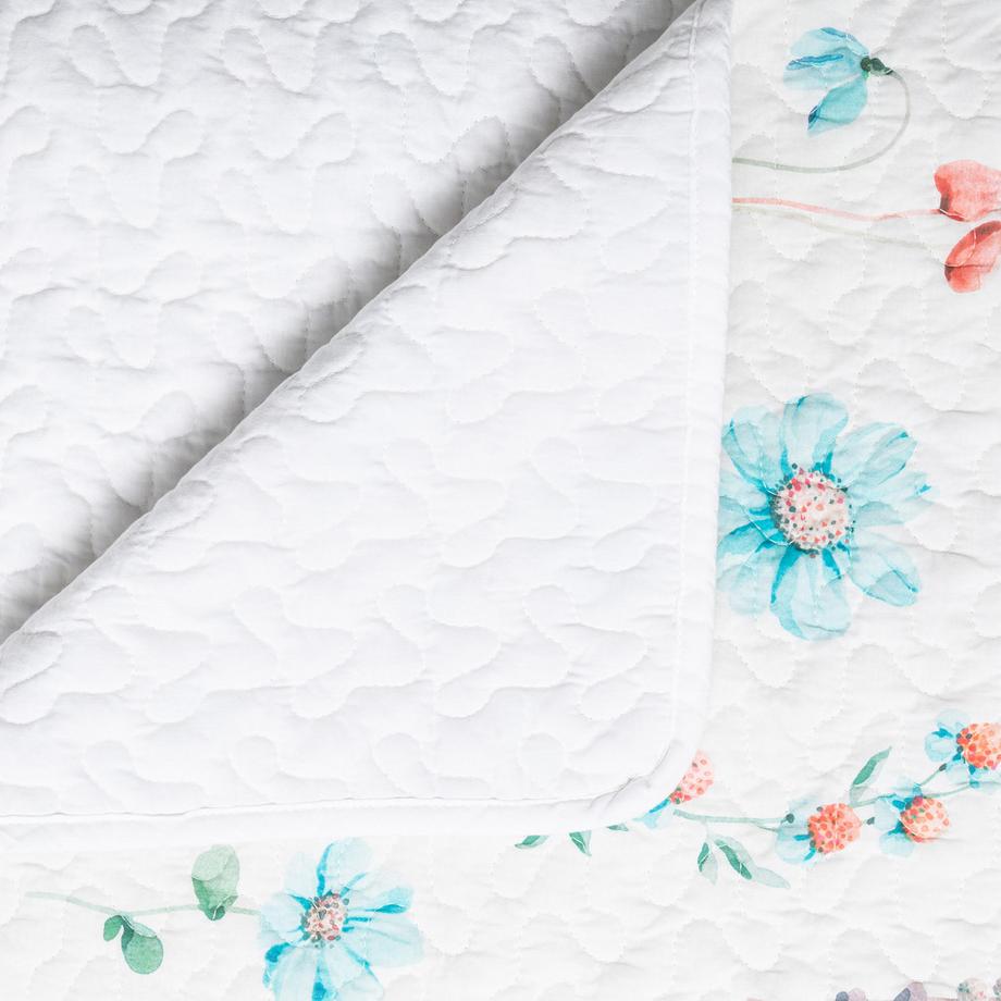 Manor Fioremila Floral Gesteppter Bettüberwurf  