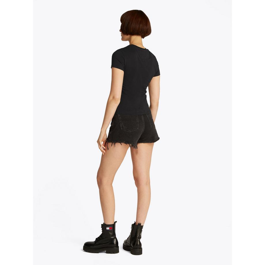 TOMMY JEANS Slim Fit Rundhals Kurzarm T-Shirt  