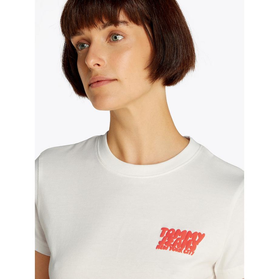 TOMMY JEANS T-Shirt Rundhals Kurzarm  