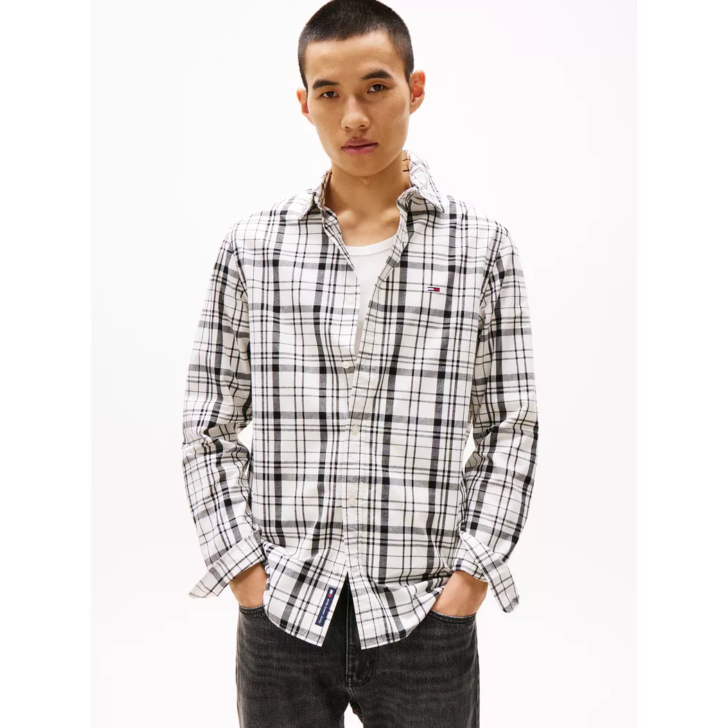 Tommy Jeans - Hemd, langarm, für Herren, Weiss, Größe XXL