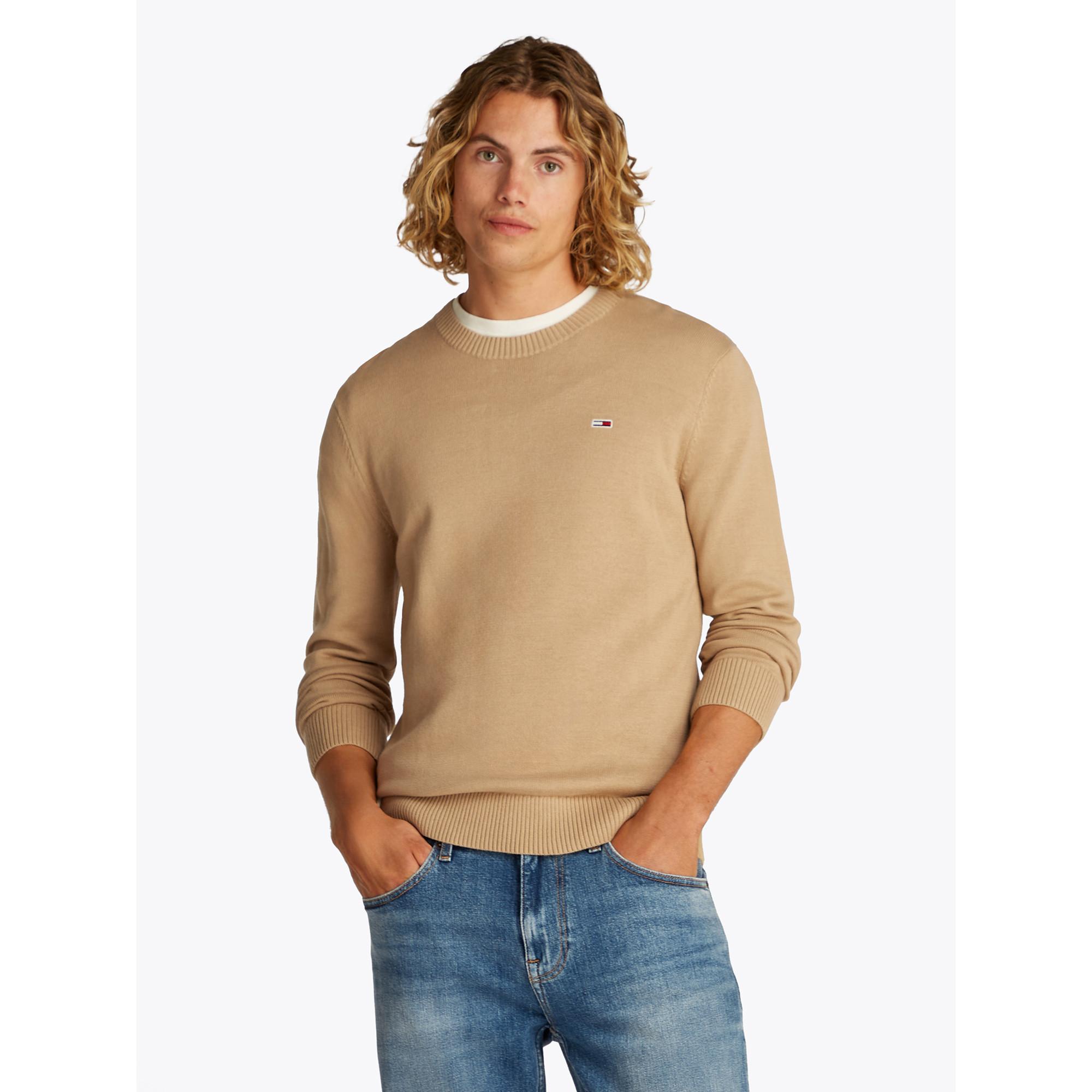 TOMMY JEANS TJM SLIM ESSENTIAL LIGHT SWEATER Pull 