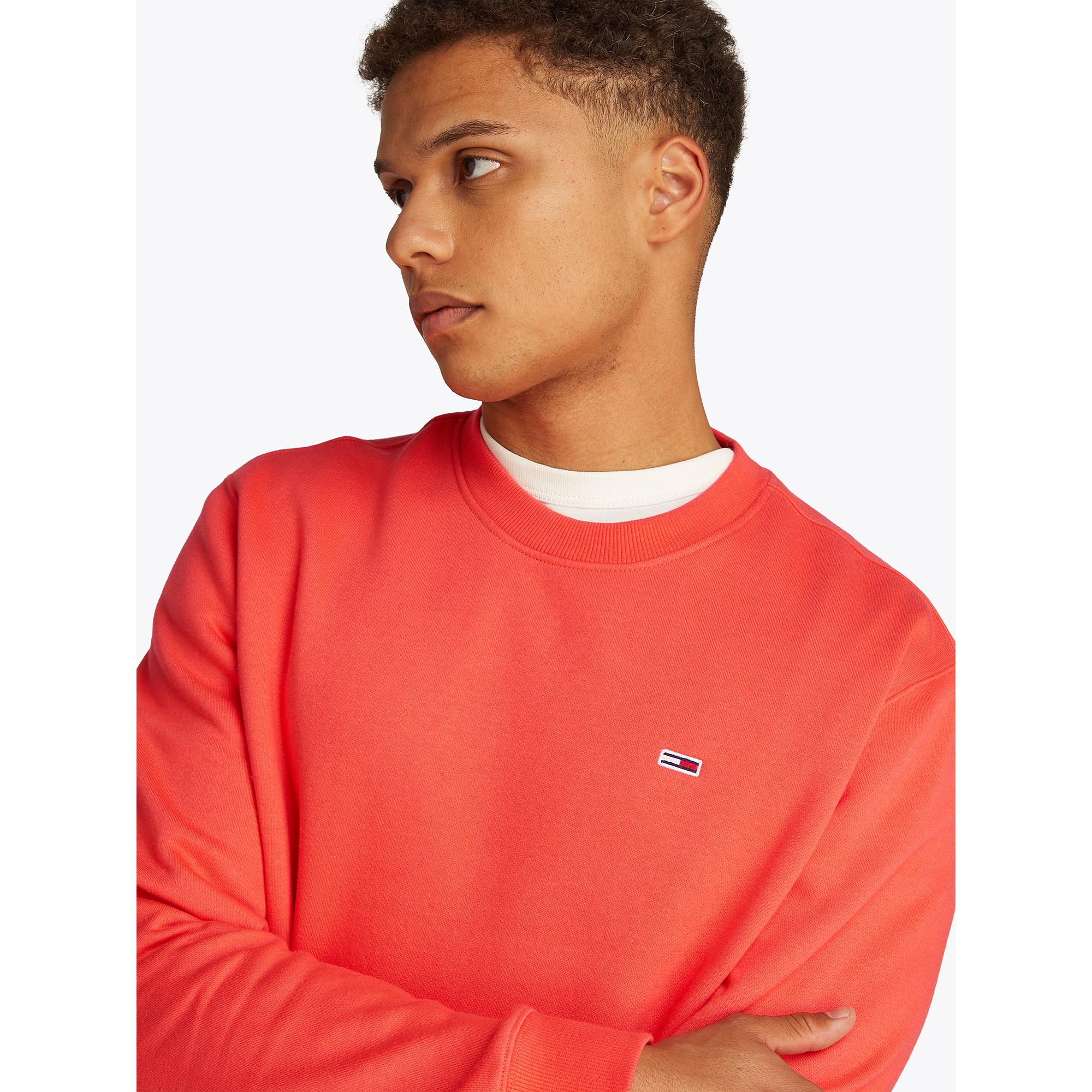 TOMMY JEANS TJM REG S FLAG CREW EXT Sweat-shirt 