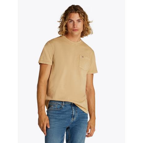 TOMMY JEANS TJM Slim Washed Pocket T-Shirt  