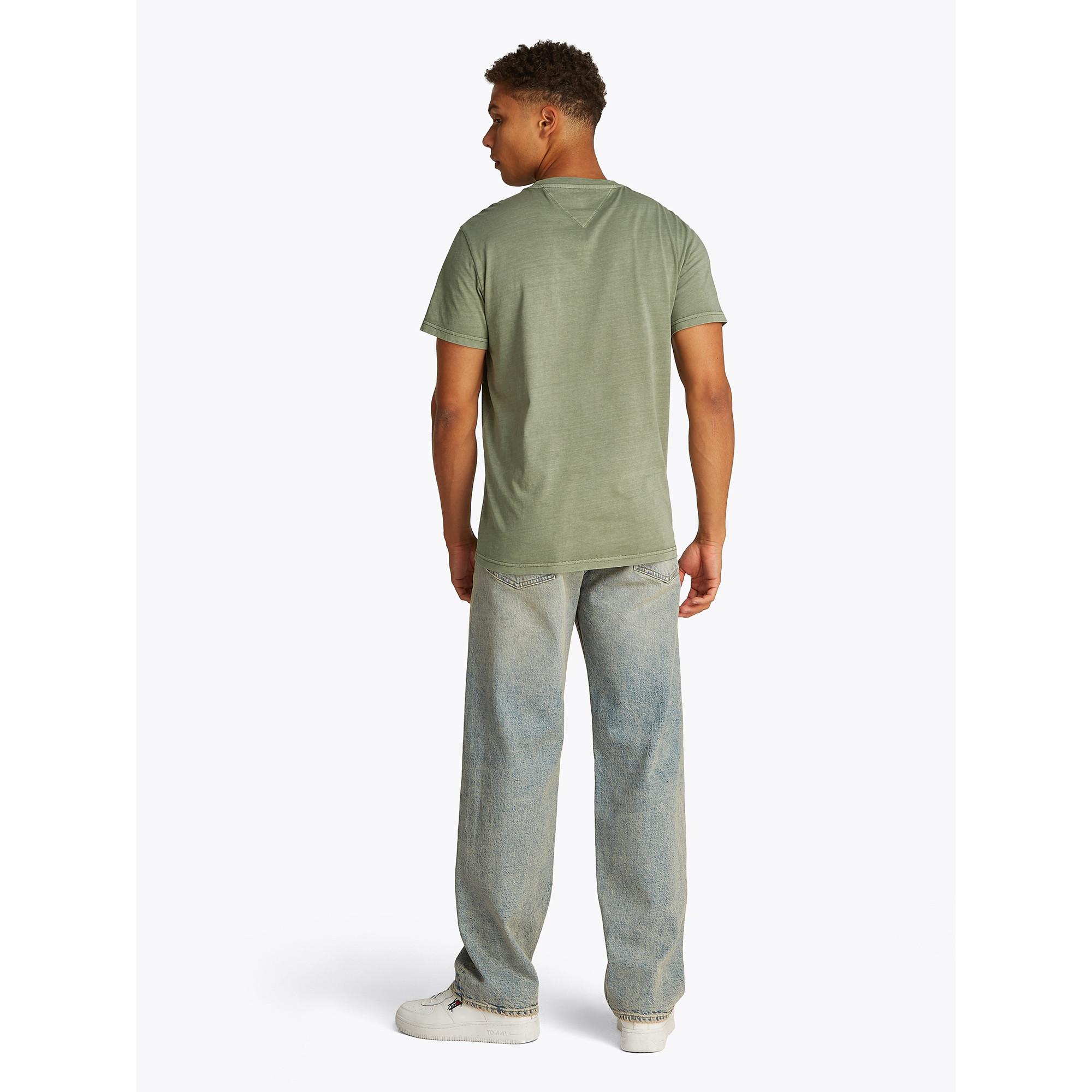 TOMMY JEANS TJM SLIM WASHED POCKET TEE T-shirt 