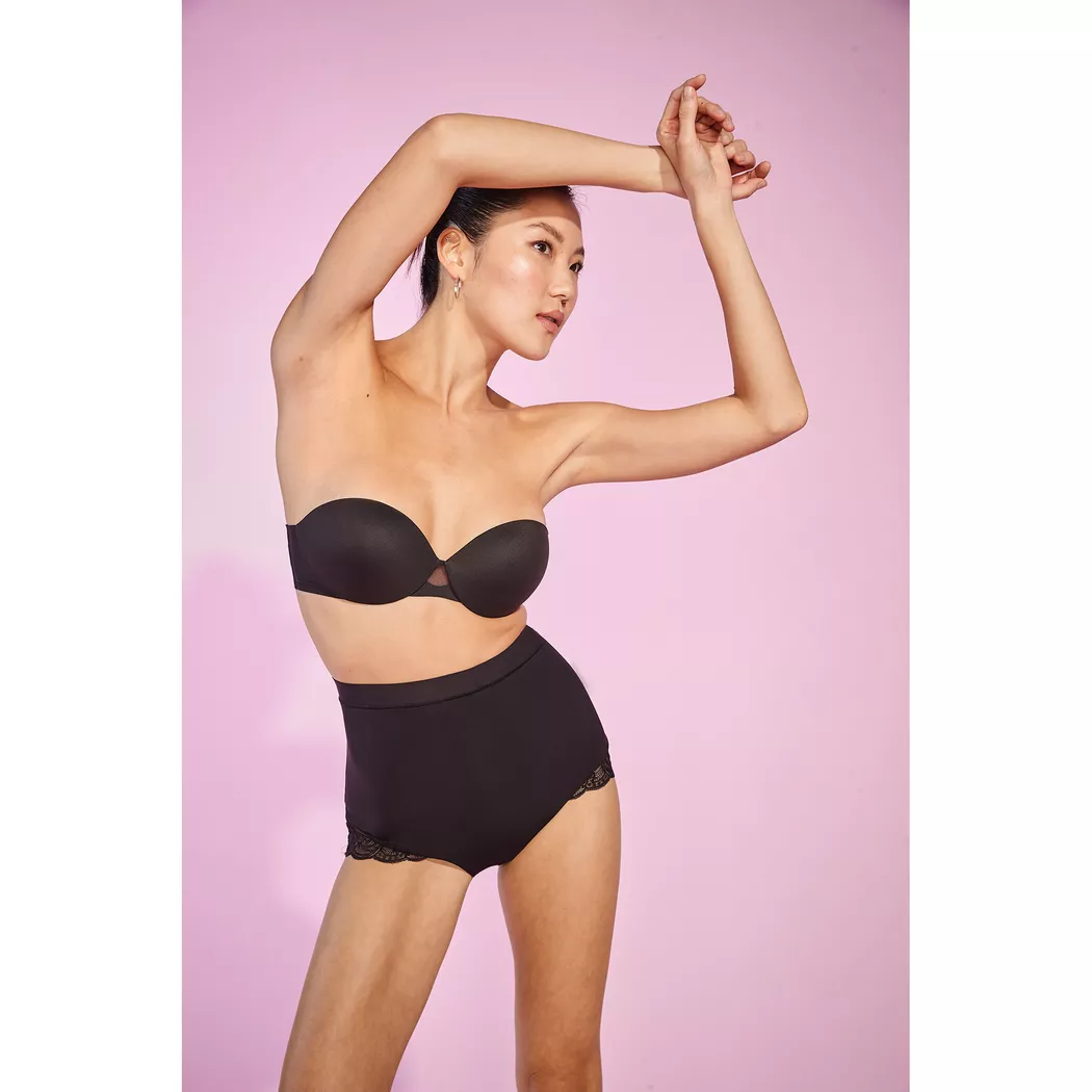Maidenform - Maxi Slip, für Damen, Schwarz, Größe L