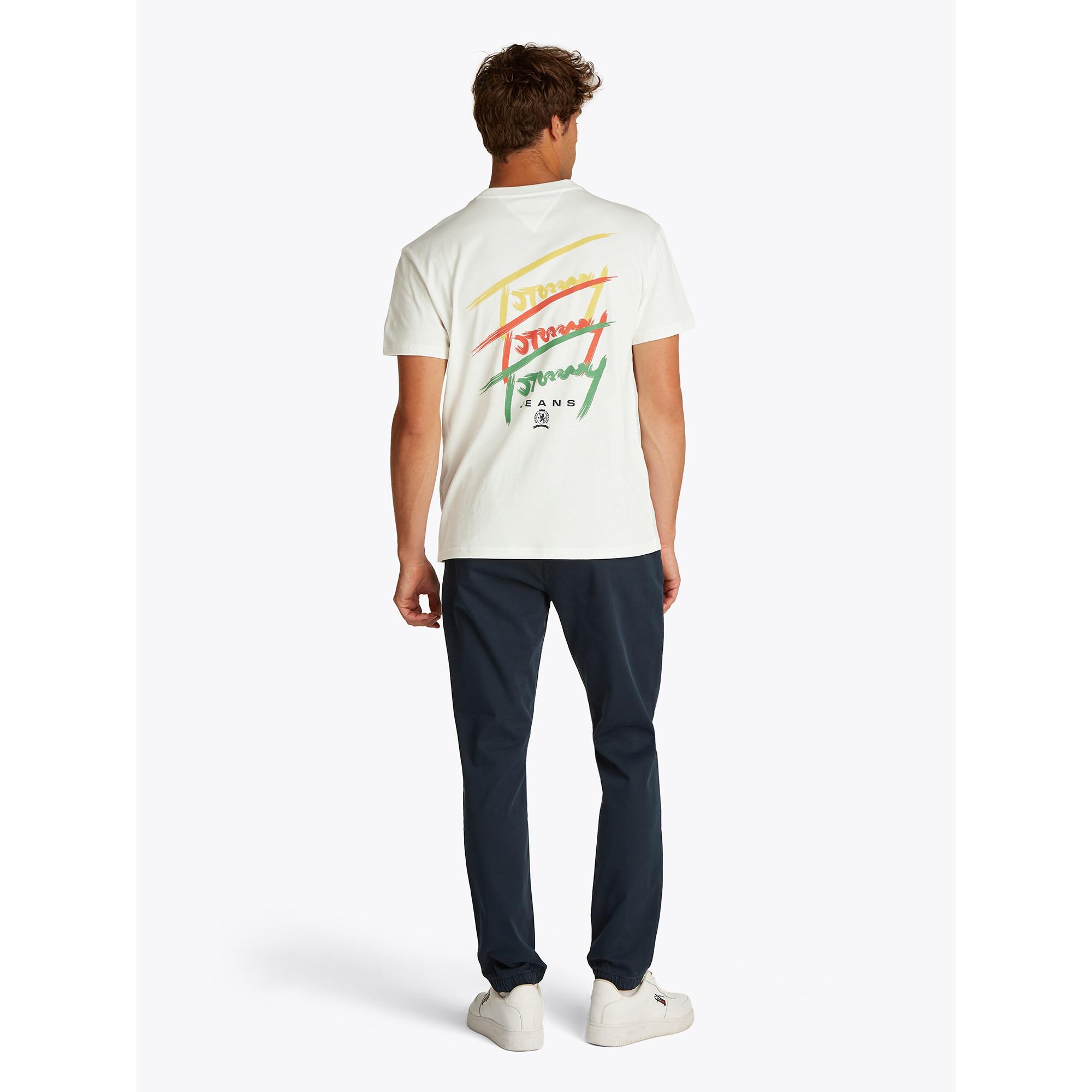 TOMMY JEANS TJM REG TWISTED SIGNTR TEE EXT T-shirt 