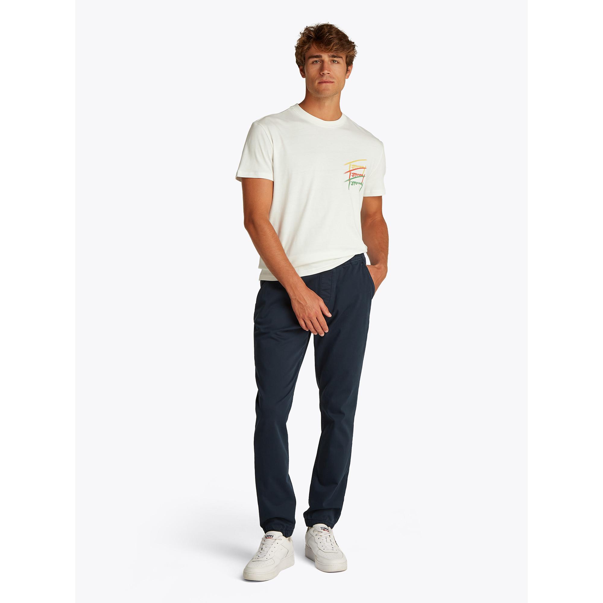 TOMMY JEANS TJM REG TWISTED SIGNTR TEE EXT T-shirt 