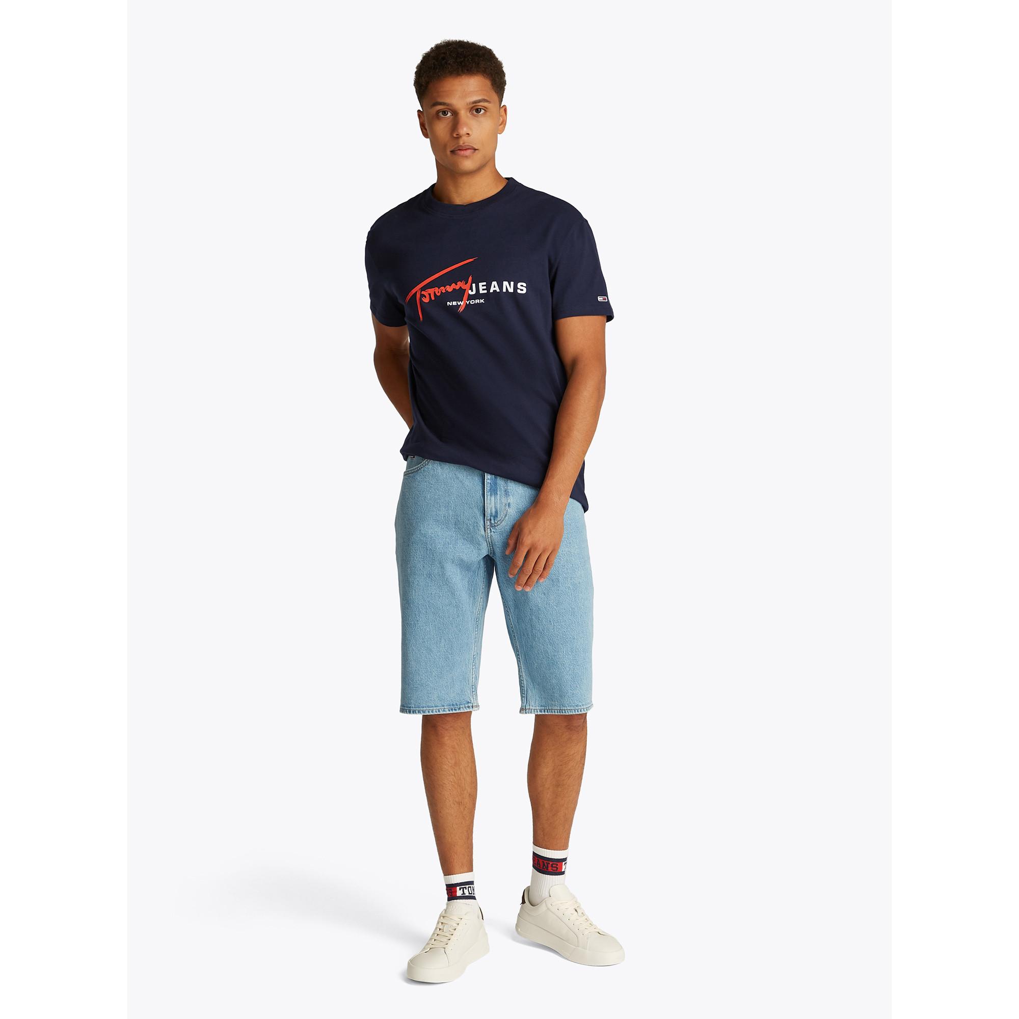 TOMMY JEANS TJM REG SIGNTR DNA TEE EXT T-shirt 