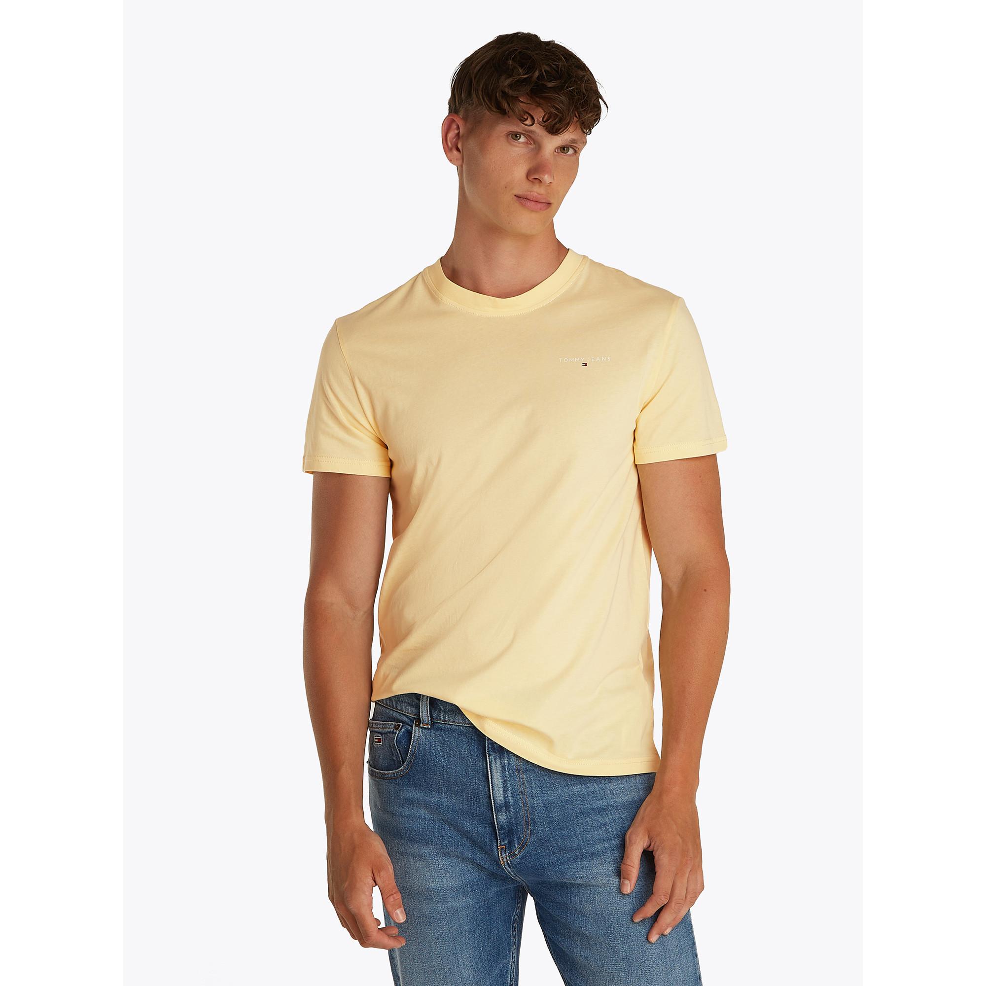 TOMMY JEANS TJM SLIM LINEAR CHEST TEE EXT T-shirt 