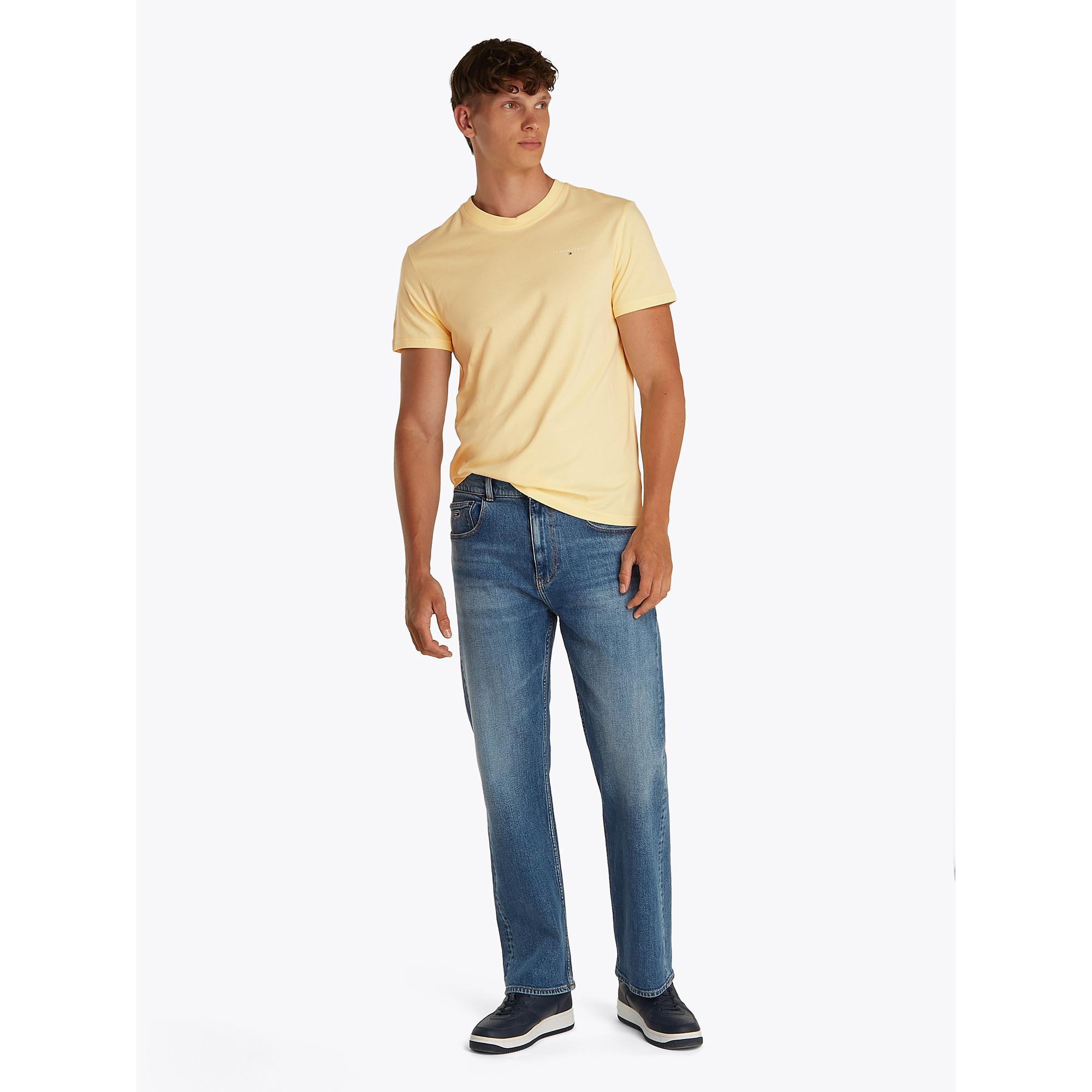 TOMMY JEANS TJM SLIM LINEAR CHEST TEE EXT T-shirt 