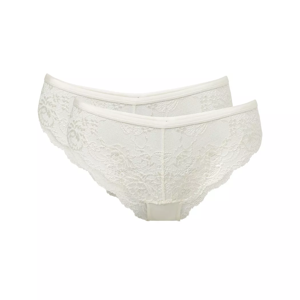 Manor Woman - Brazilian, Duo-Pack, für Damen, Vanilla, Größe L