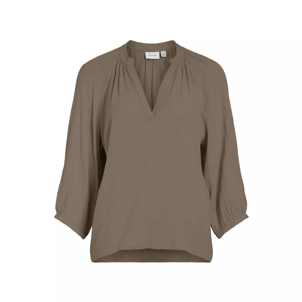 VILA - Bluse, für Damen, Hellbraun, Größe 38