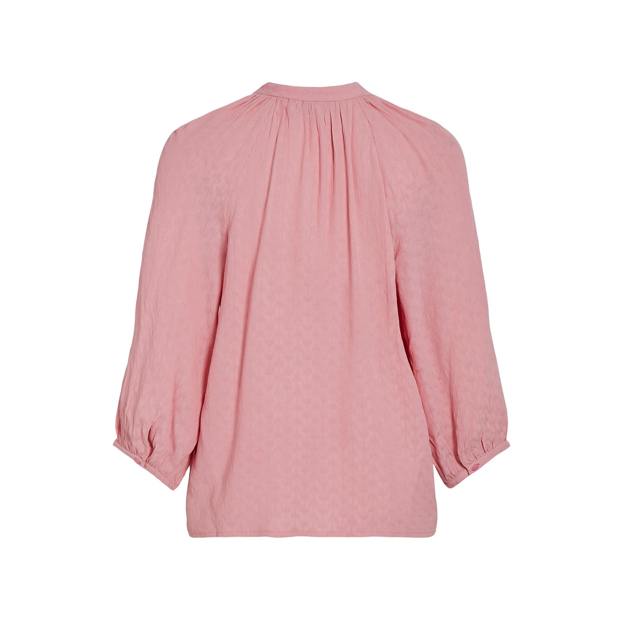 VILA Chemisier Manches 3/4 Col V  