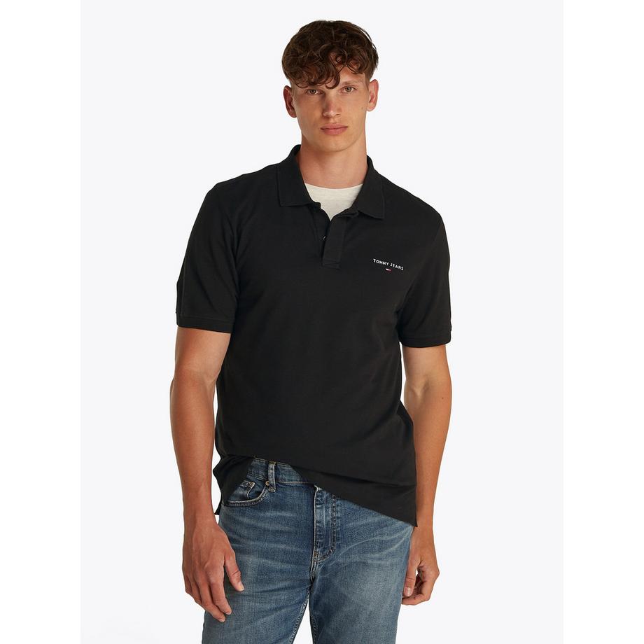 TOMMY JEANS Regular Linear Polo Manches Courtes  
